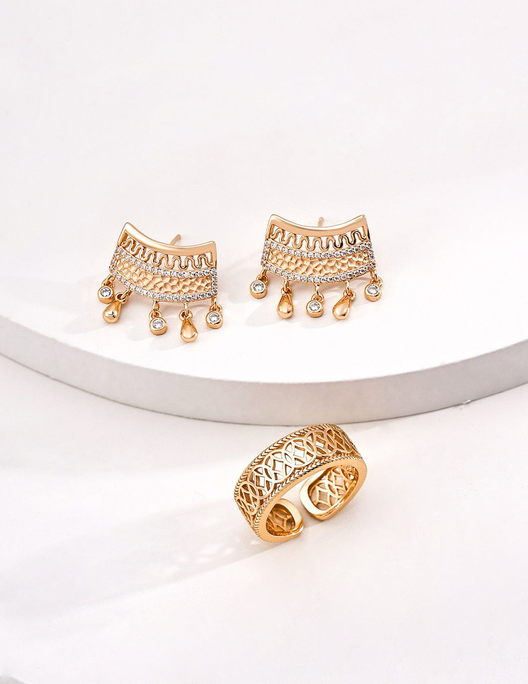 Empress Cascade Earrings