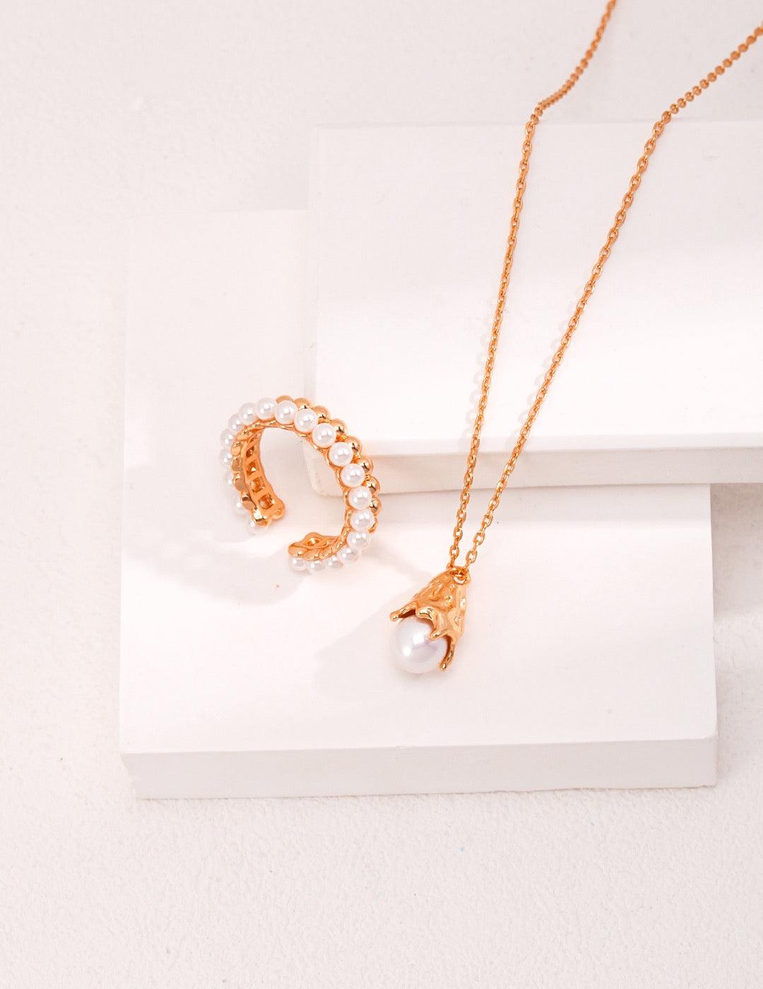 Keira Pearl Ring - Lia Atelier