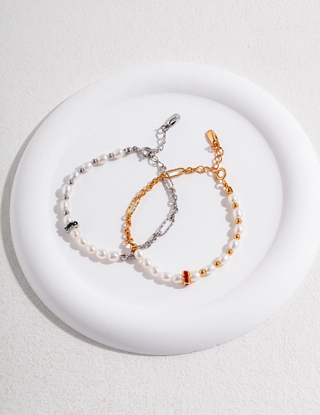Alice Pearl Bracelet - Lia Atelier