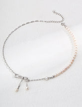 Grace Bow Pearl Necklace