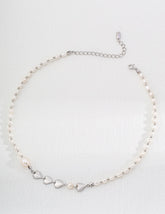 Heart Pearl Necklace