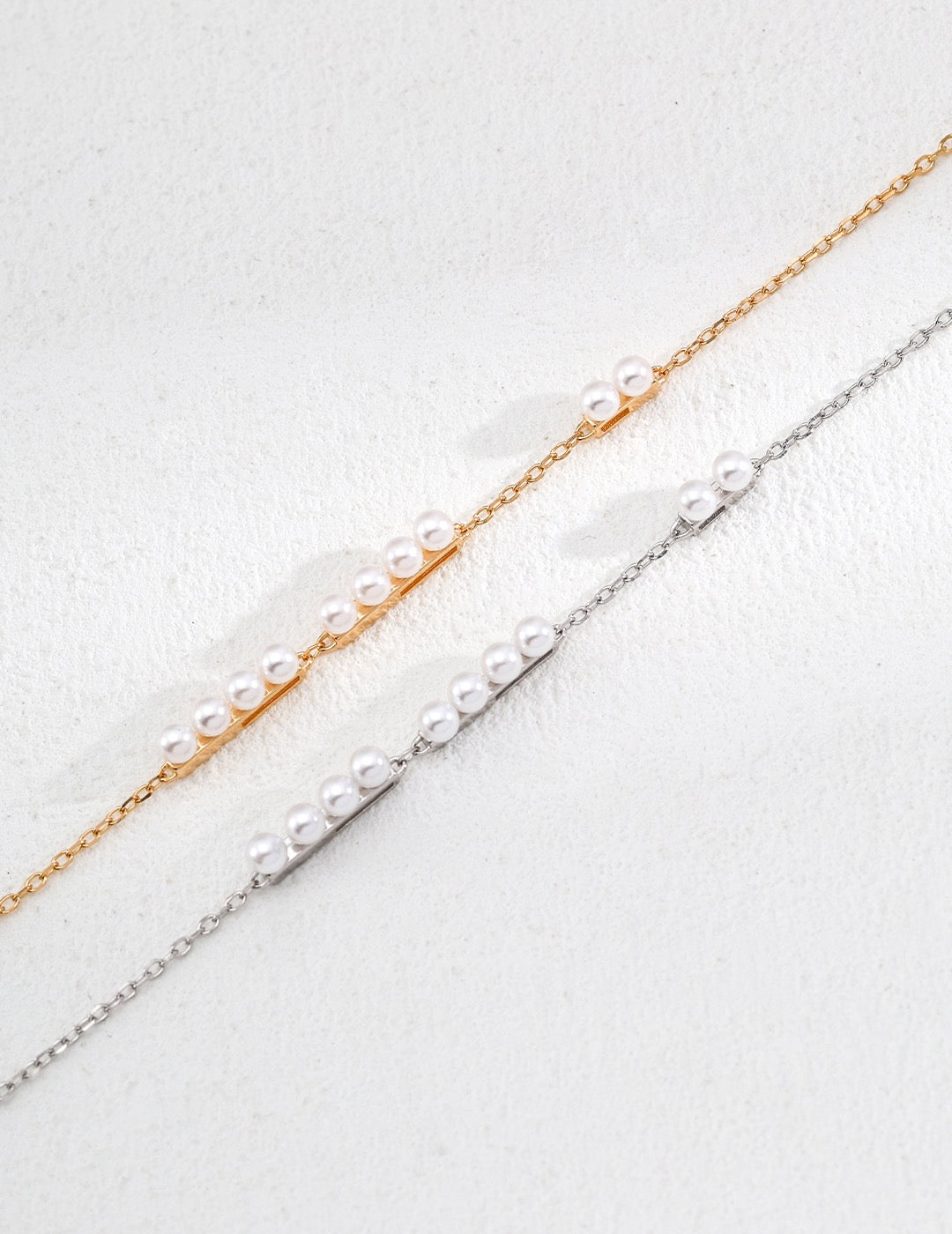 Pearl Delicate Chain Necklac