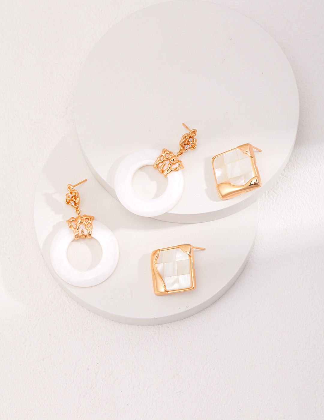 Ethereal Harmony Hoop Earrings