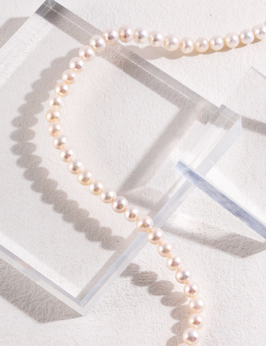 Audrey Classic Pearl Strand Necklace