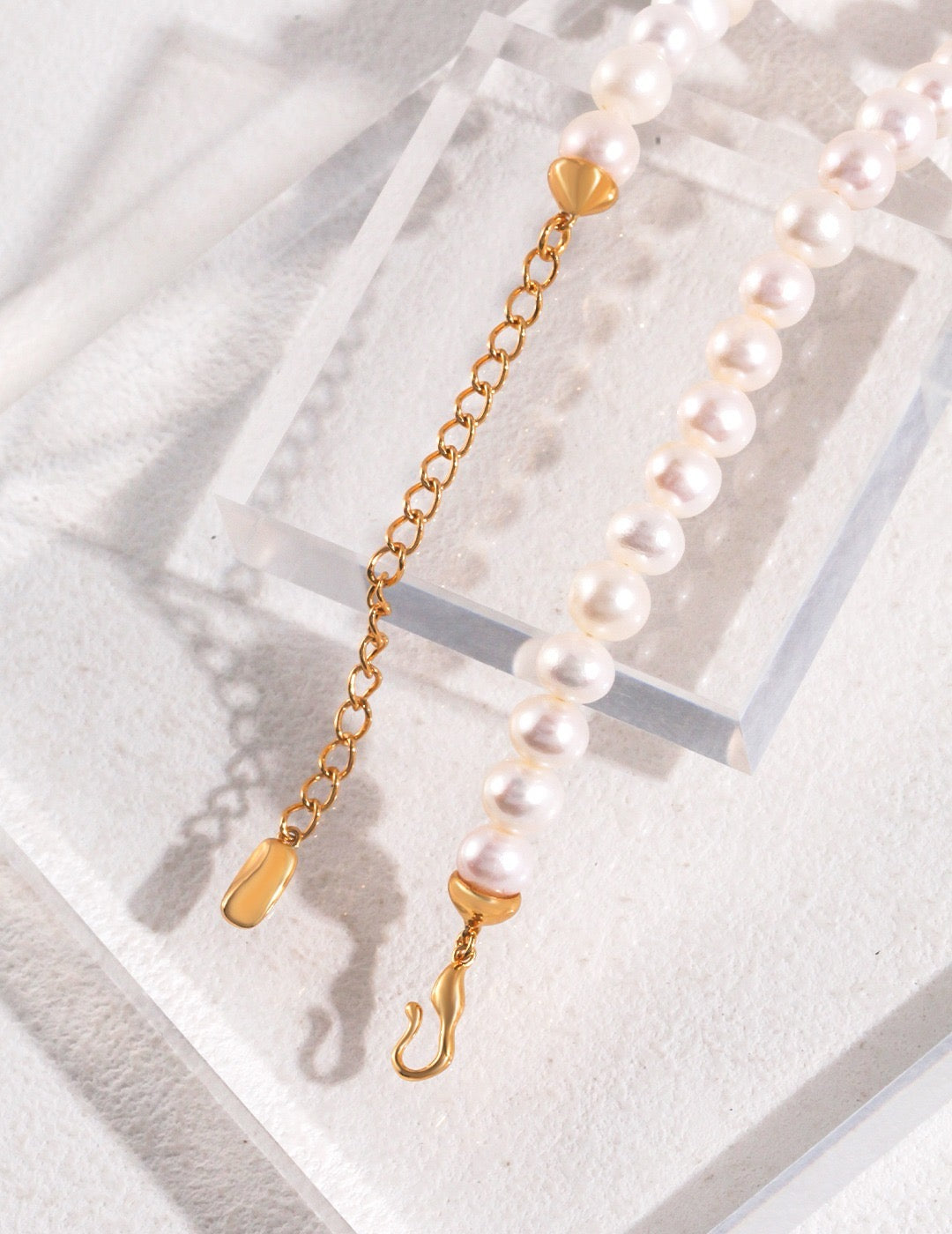 Audrey Classic Pearl Strand Necklace