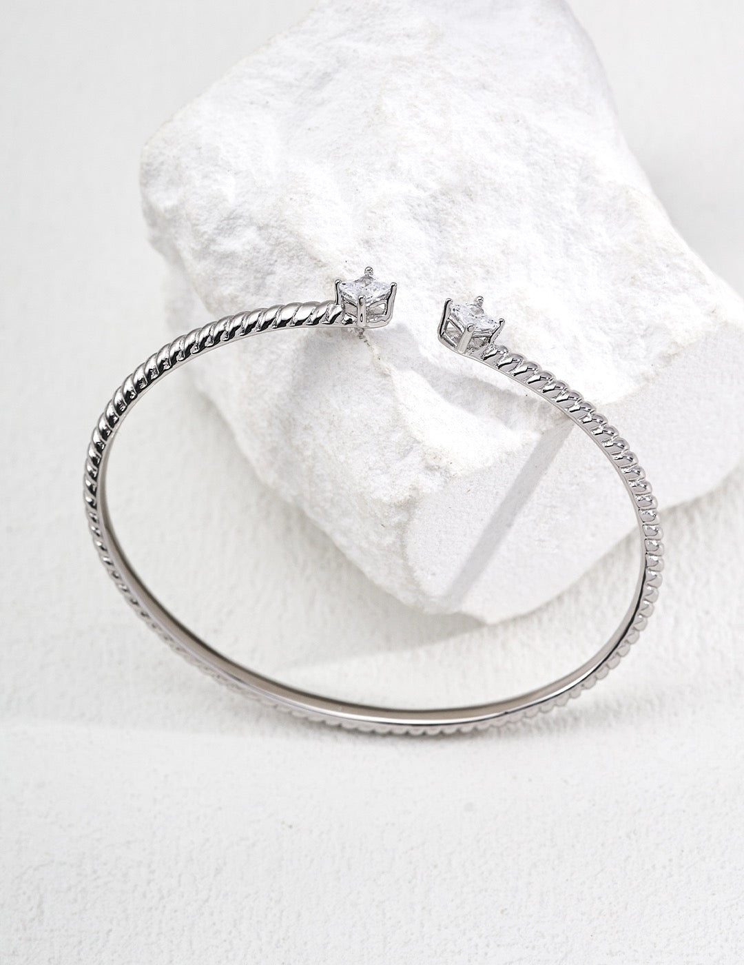 Twilight Twist Open Cuff Bracelet