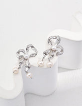 Butterfly Pearl Earrings - Lia Atelier