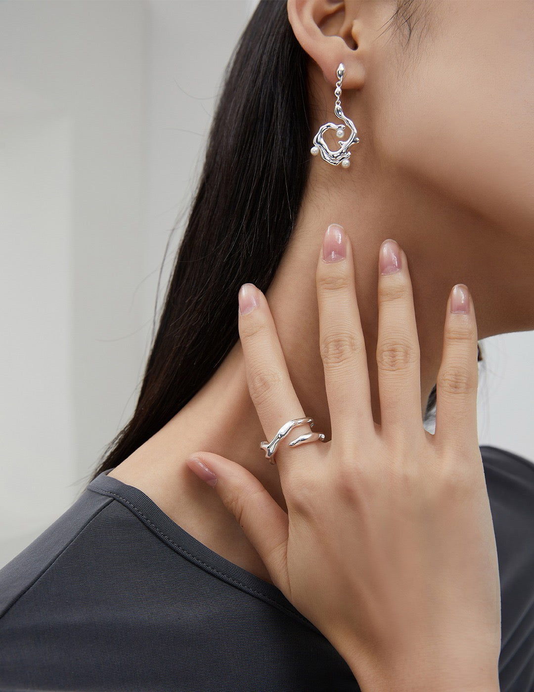 Flow Open Ring - Lia Atelier