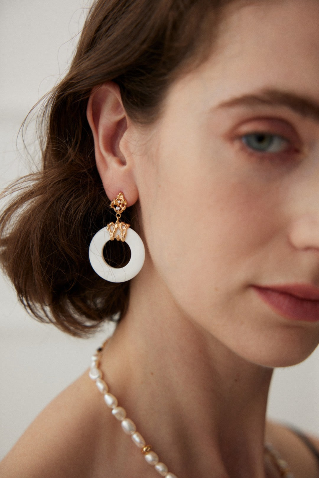 Ethereal Harmony Hoop Earrings