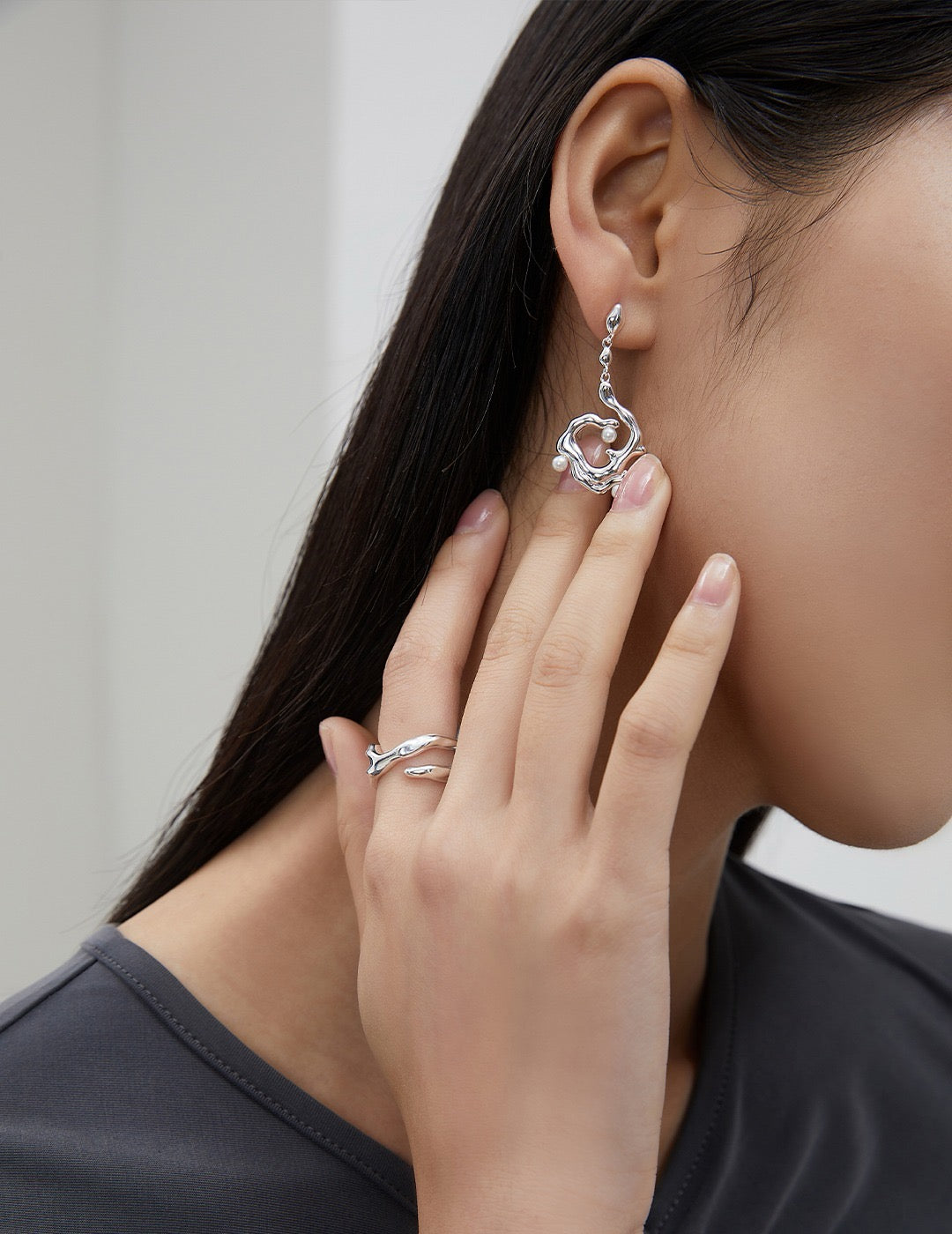 Flow Open Ring - Lia Atelier