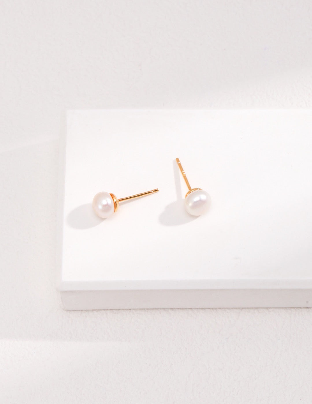 Pearl Chain Tassel Earrings