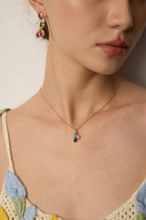 Prism Bloom Pendant Necklace