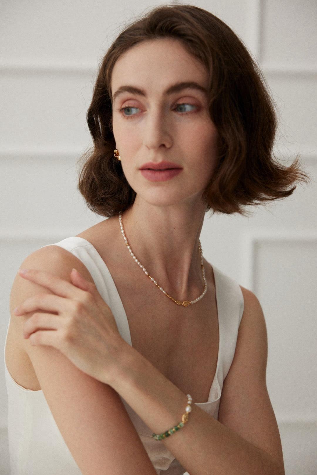 Lorelei Pearl Necklace - Lia Atelier