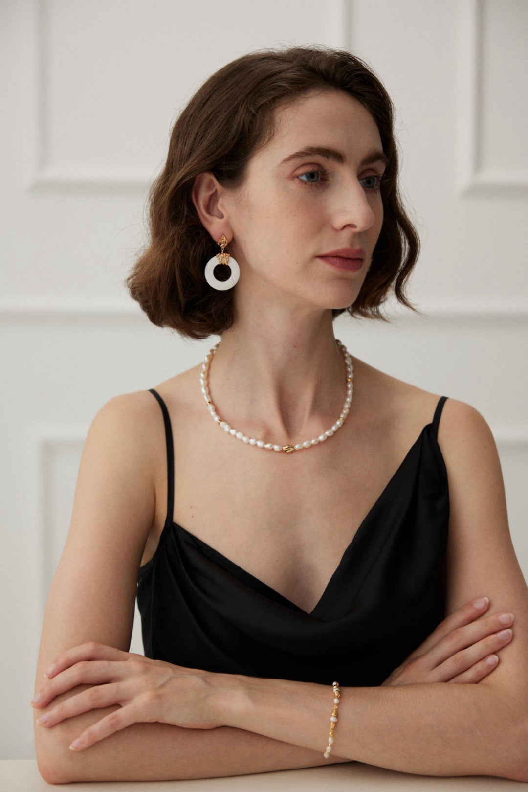 Ethereal Harmony Hoop Earrings