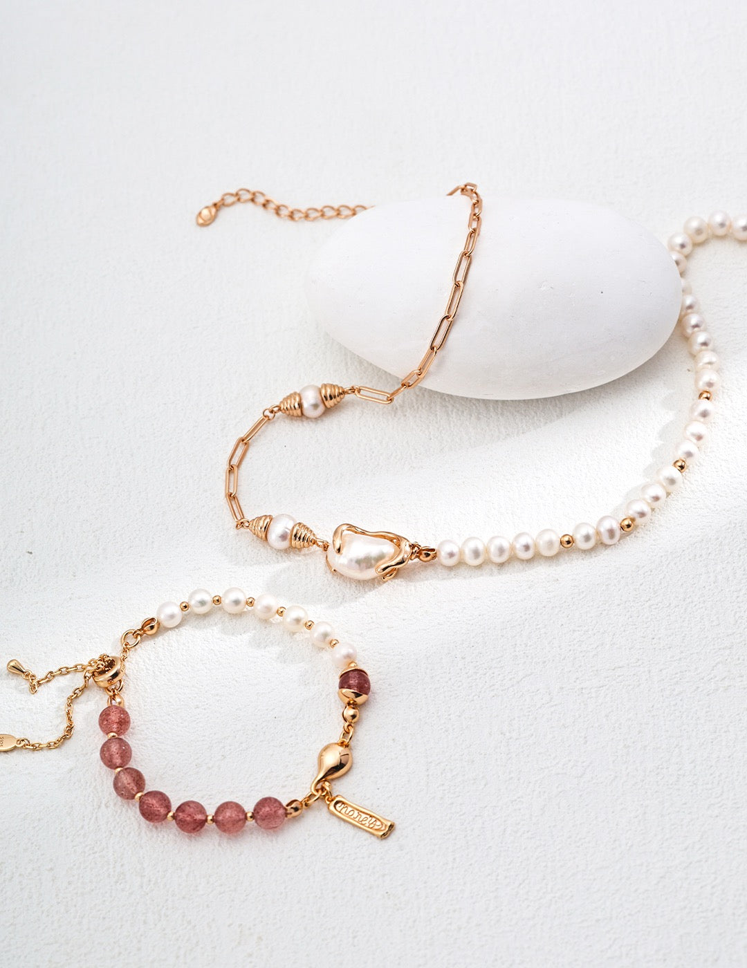 Bracelet bicolore Élan