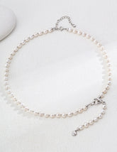 Luna Lariat Pearl Necklace
