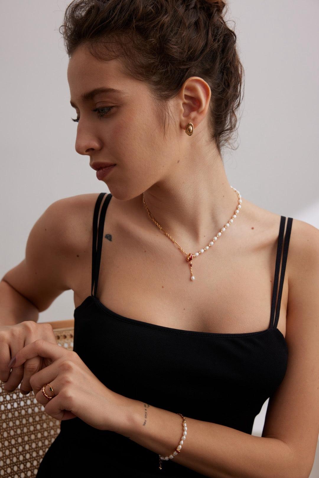Alice Pearl Bracelet - Lia Atelier