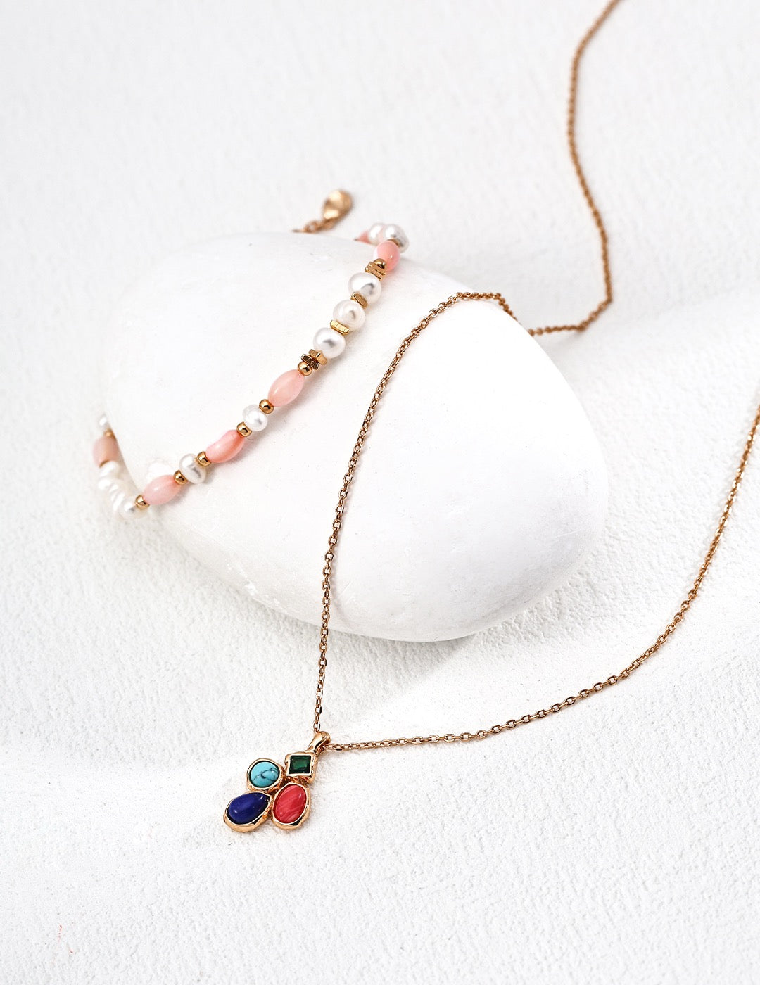 Prism Bloom Pendant Necklace