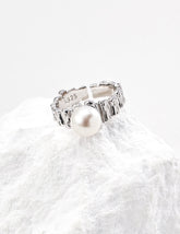 Rhea Pearl Dome Ring