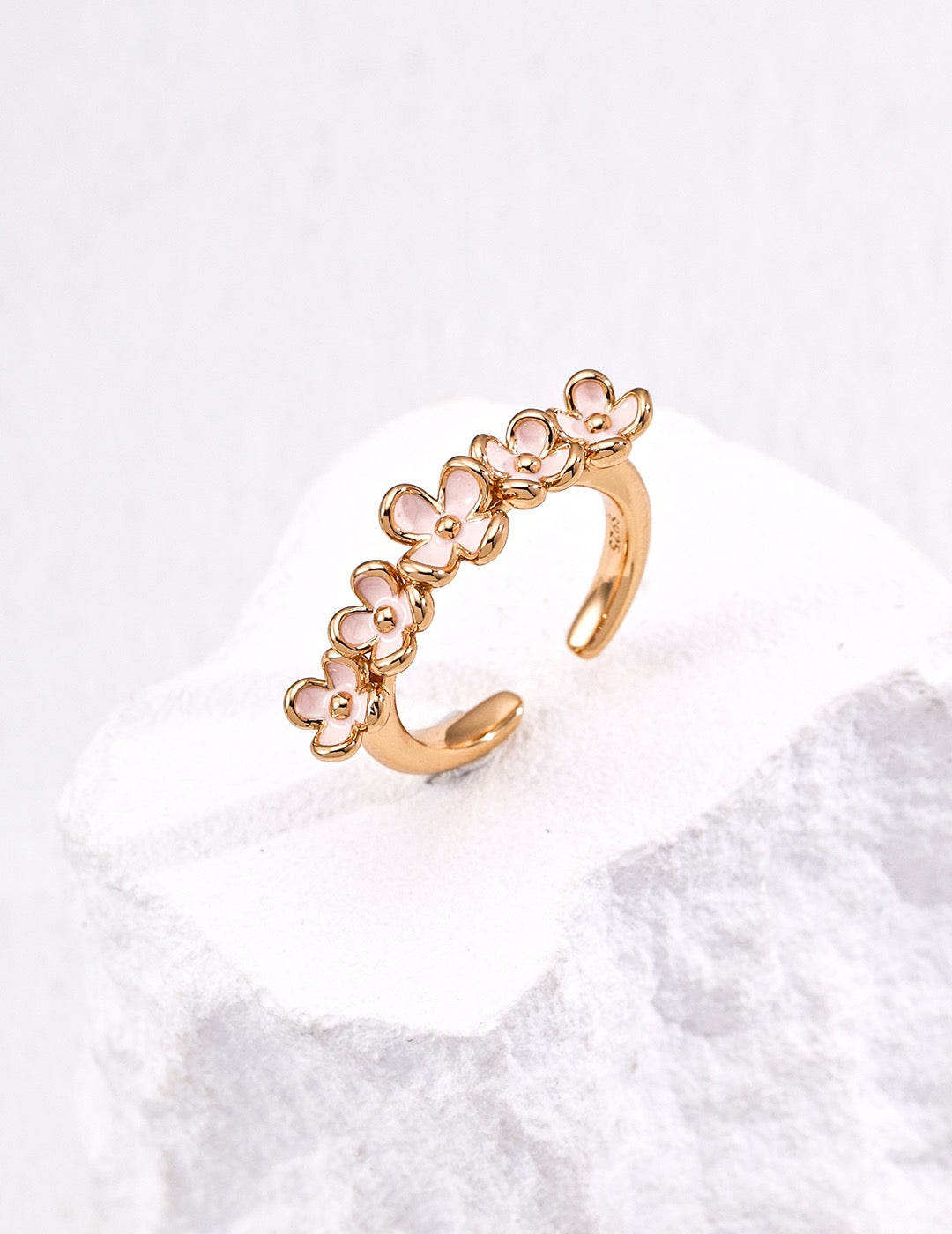 Bague ouverte Blossom