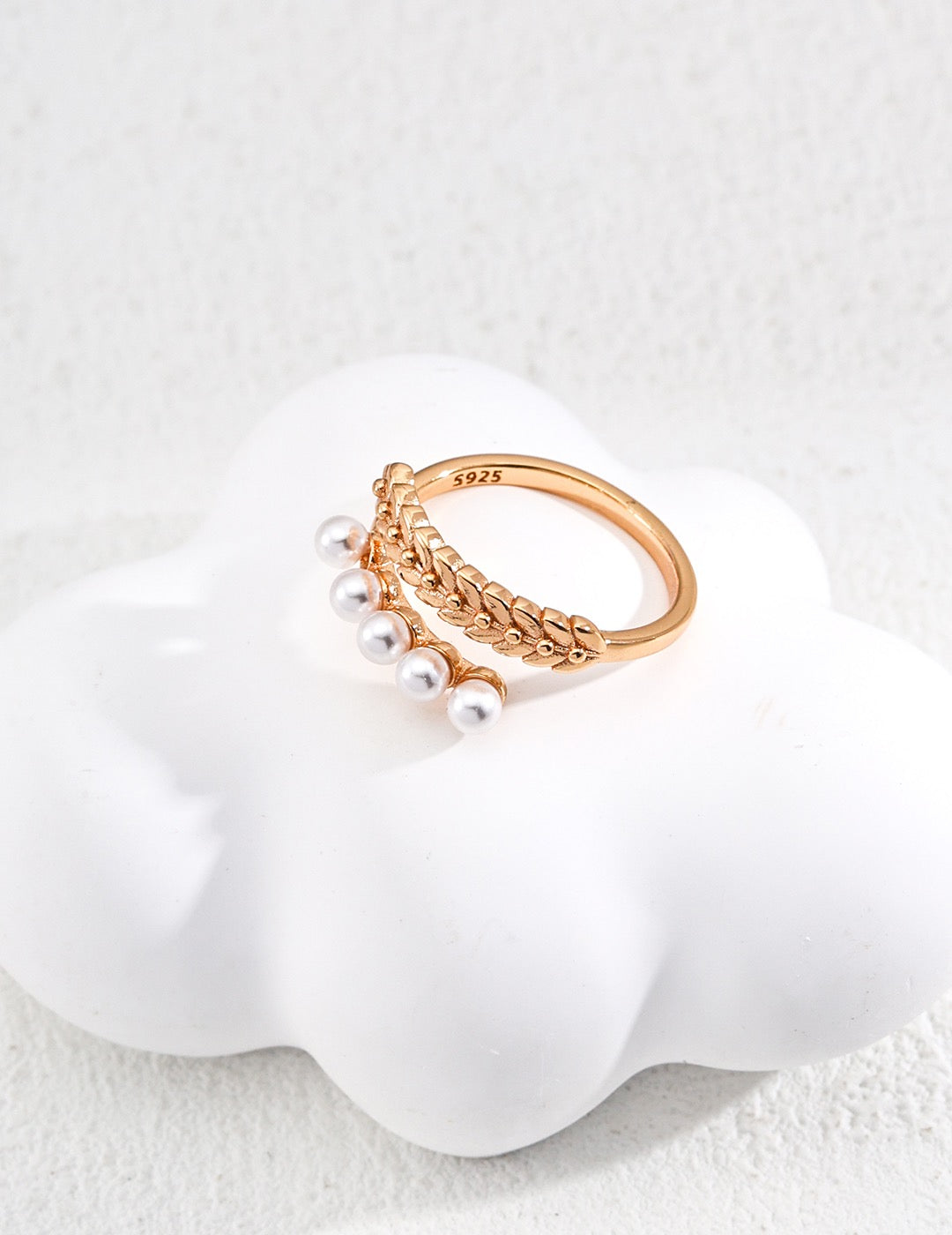 Pearl Harmony Open Ring