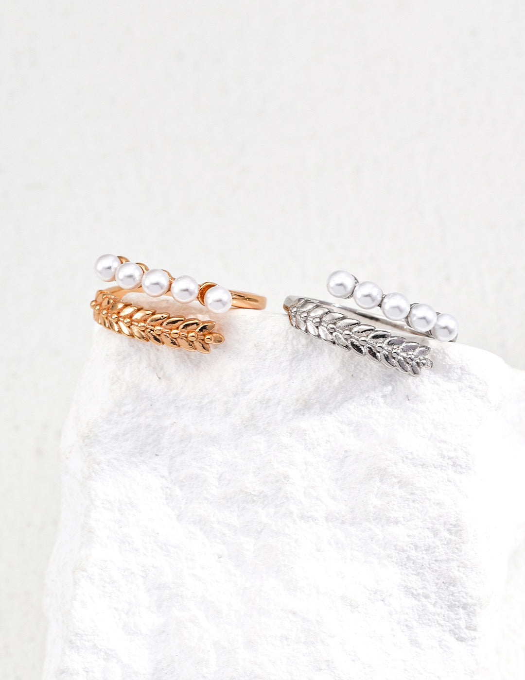 Pearl Harmony Open Ring