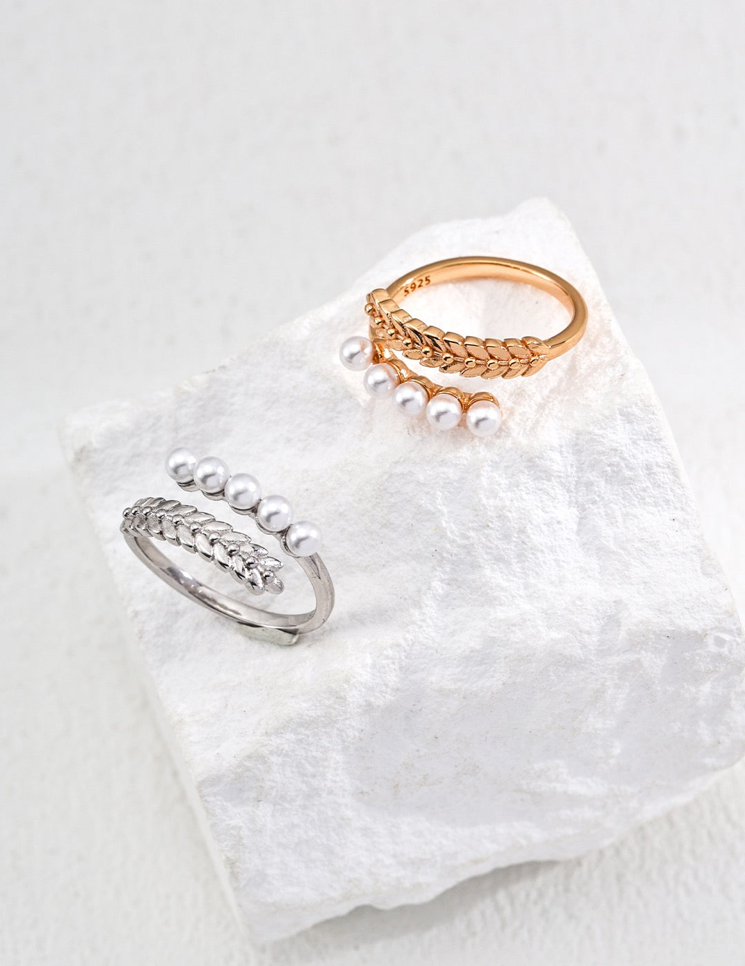 Pearl Harmony Open Ring