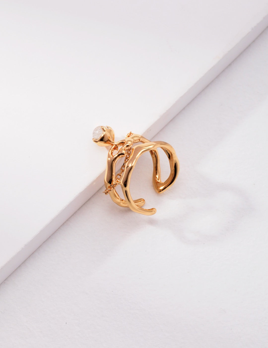 Lunar Stone Ring
