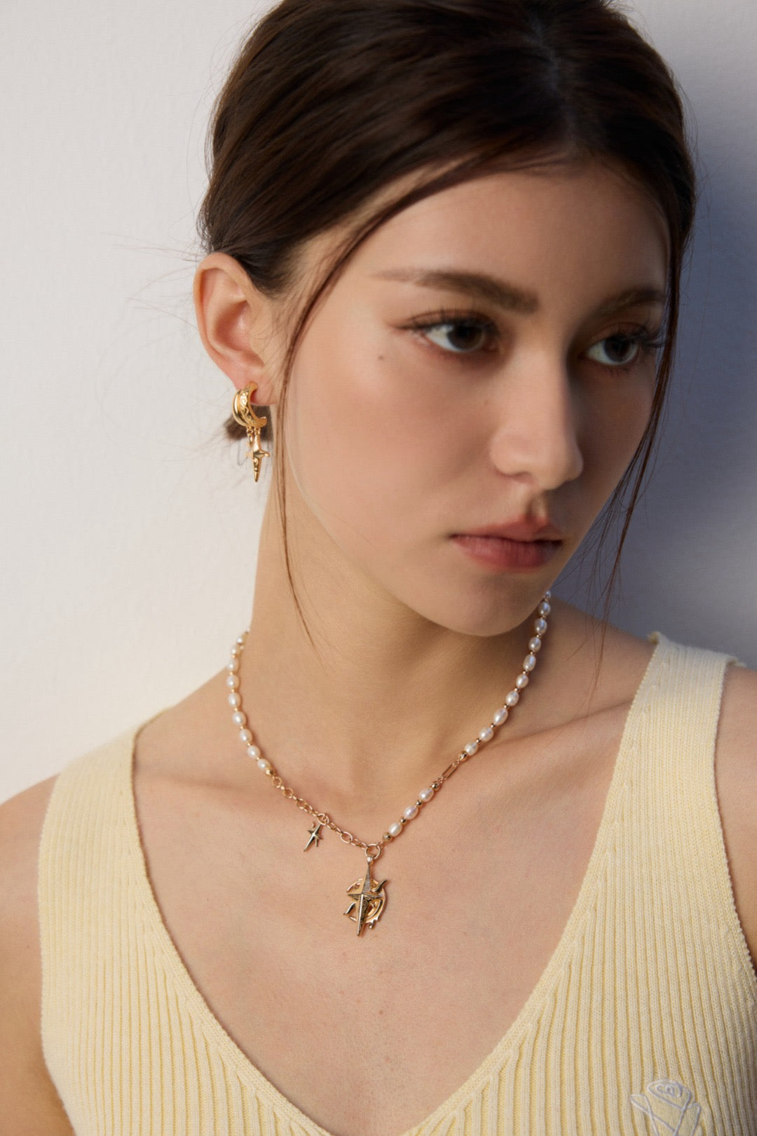 Celestial Crest Pearl Jewelry Set