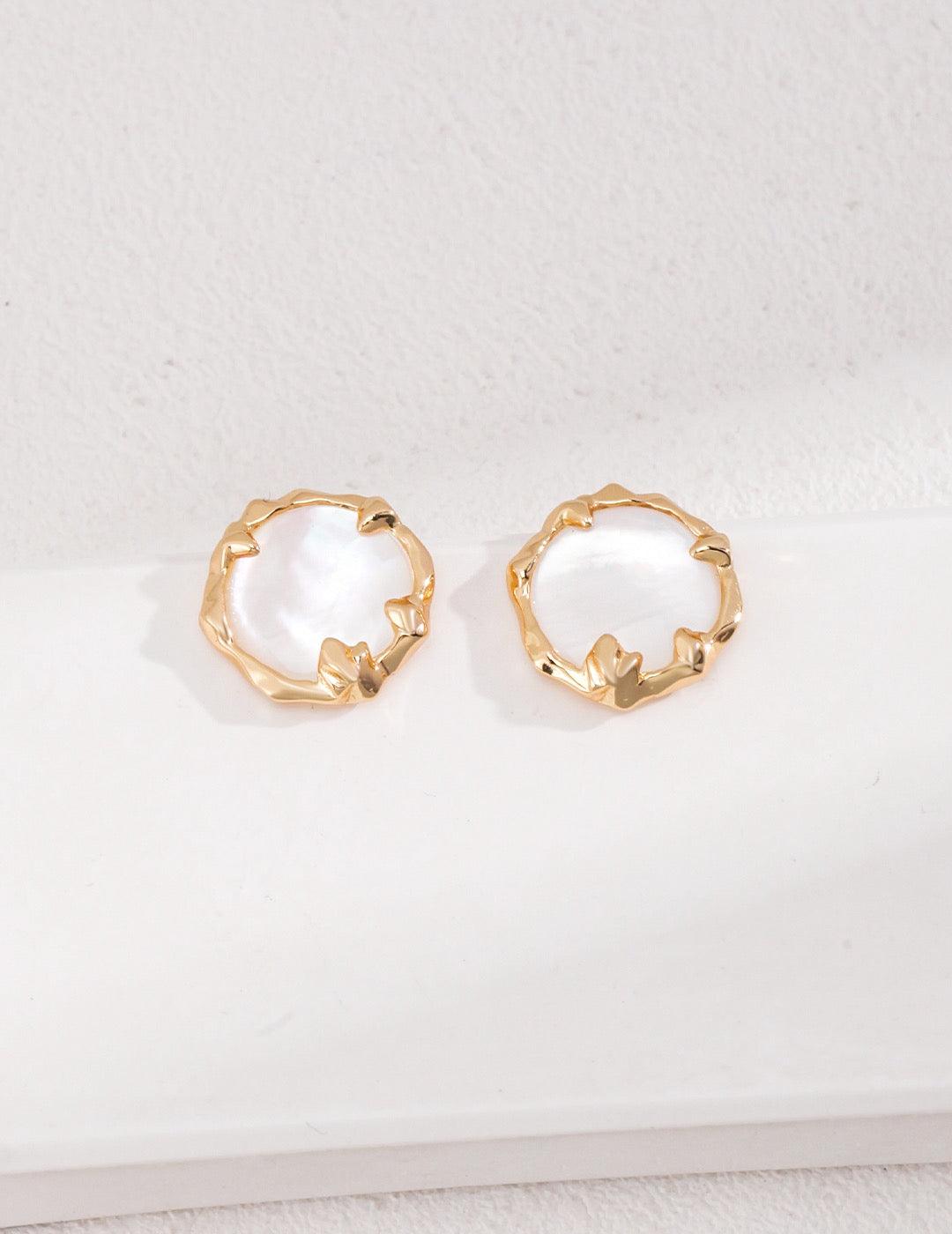 Moon Petals Earrings - Lia Atelier