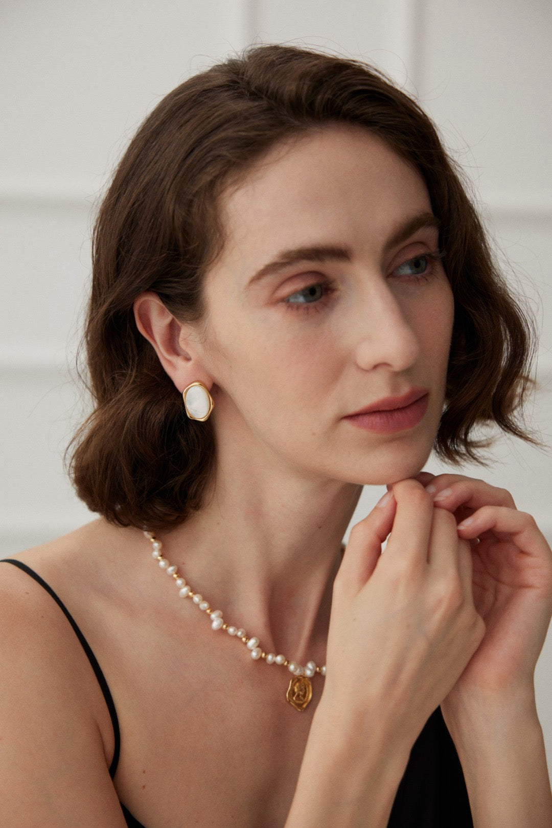 Wave Stud Earrings