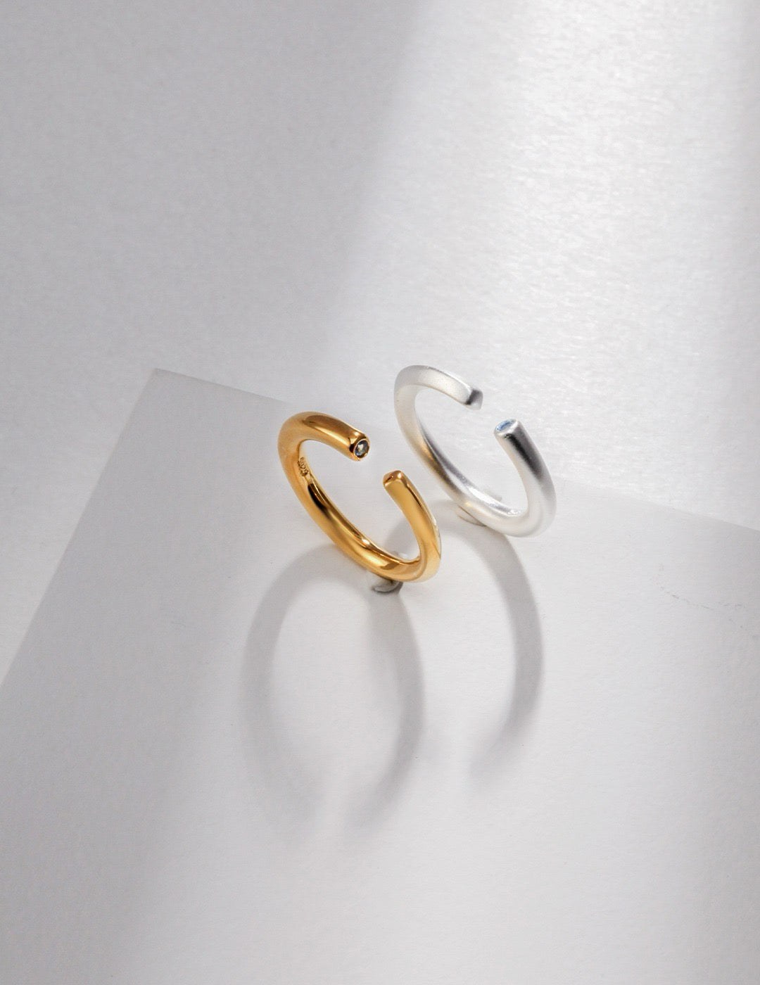 Stacking Open Ring Set