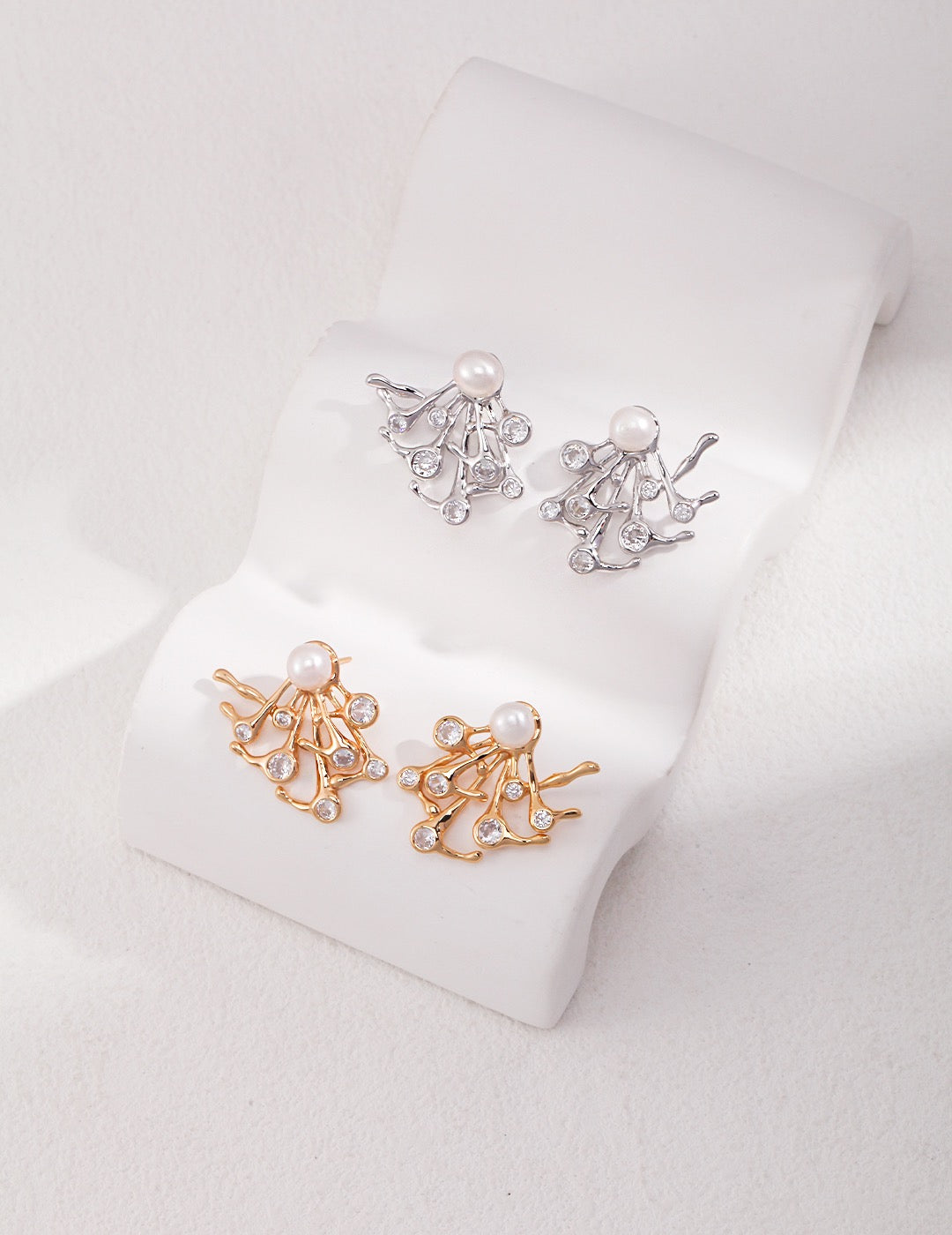 Pearl Branch Earrings