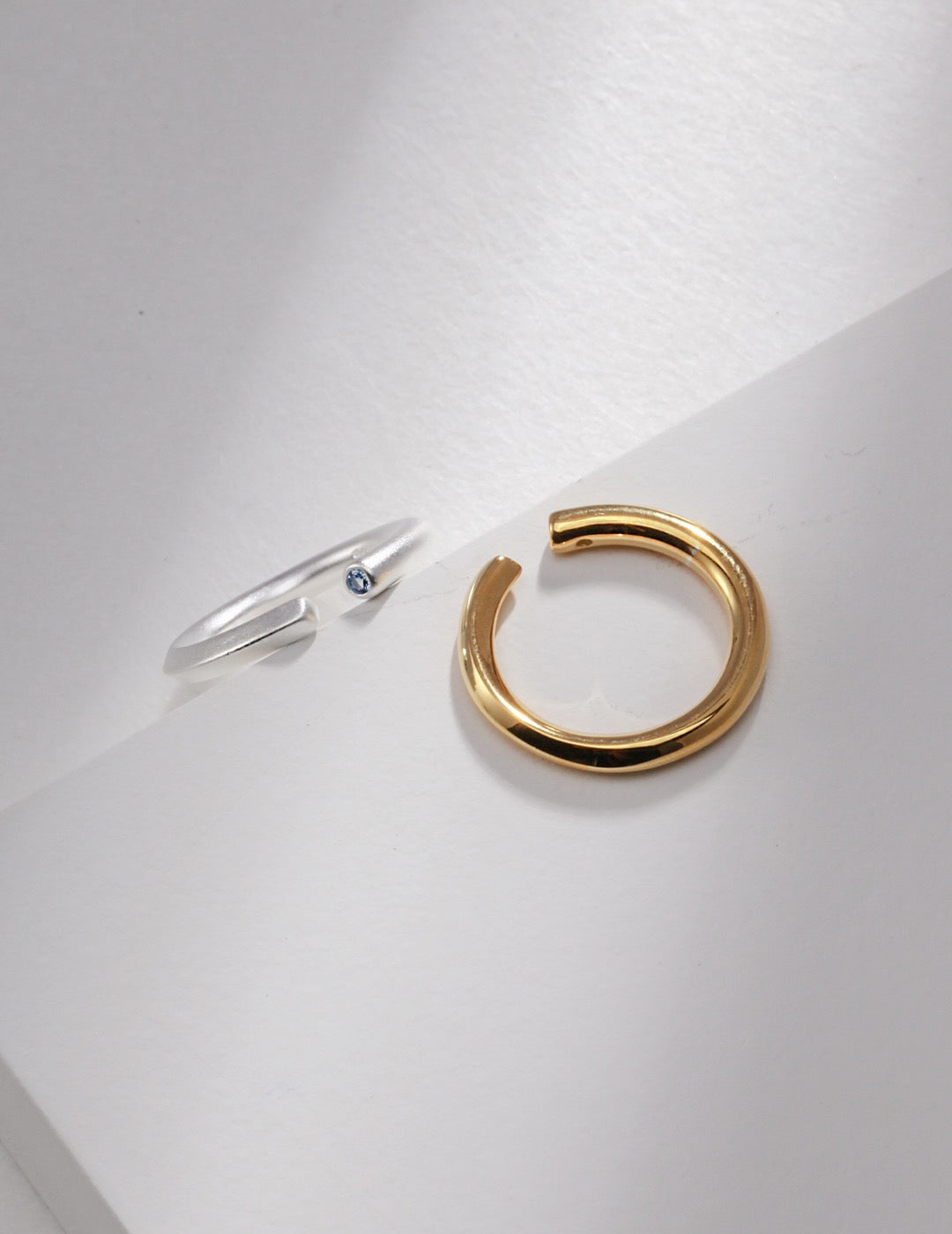 Stacking Open Ring Set