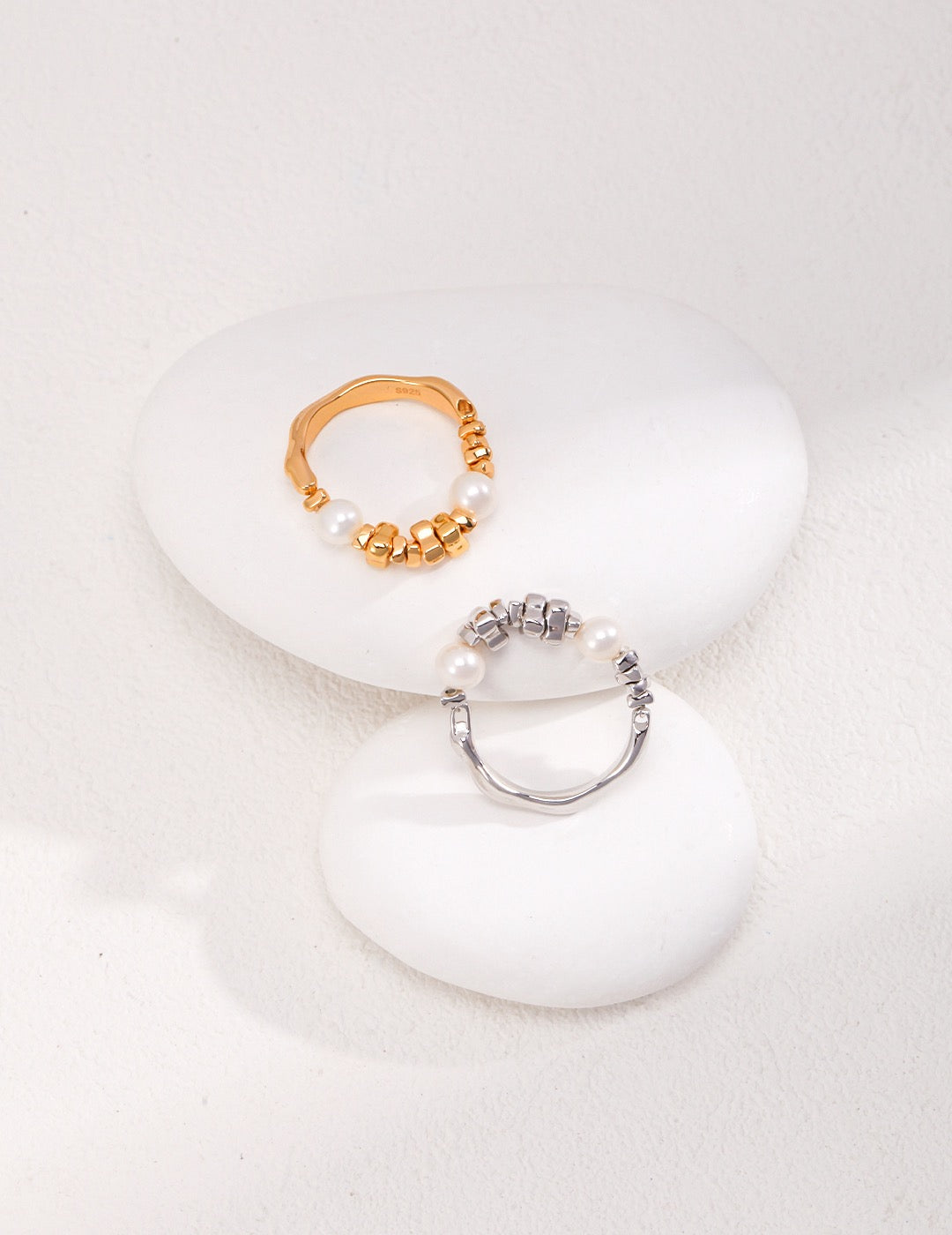 Pearl Open Ring - Lia Atelier