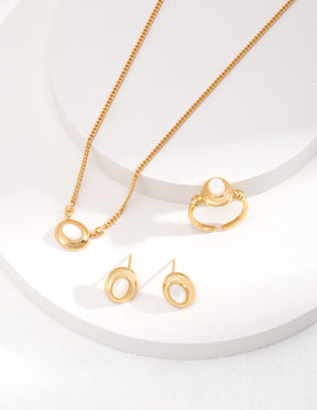 Bague ouverte en or