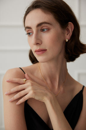 Bague ouverte en or
