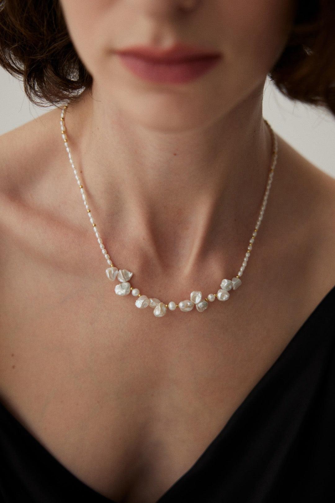 Grace Baroque Pearl Necklace | Premium Baroque Pearl