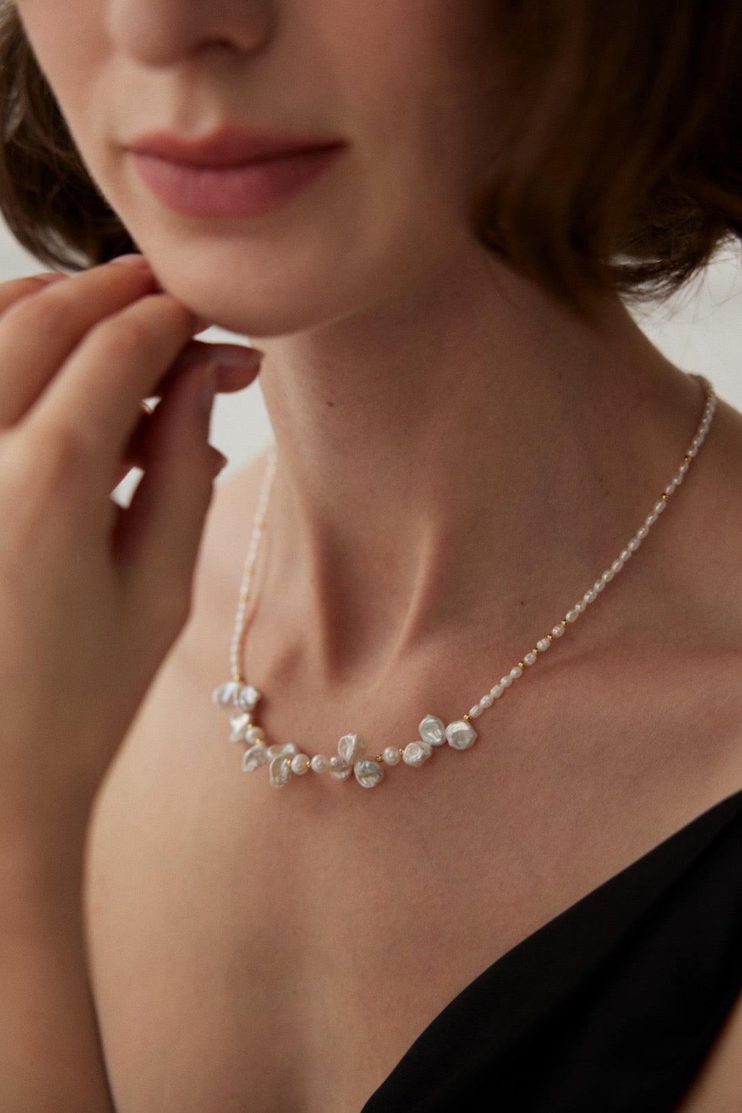 Grace Baroque Pearl Necklace | Premium Baroque Pearl