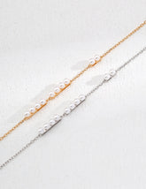 Pearl Delicate Chain Necklac