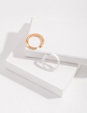 Stacking Open Ring Set