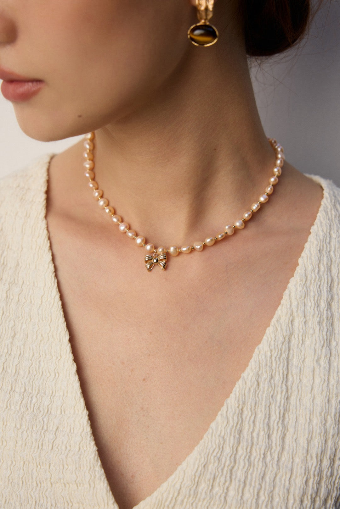 Collier de perles Sakura