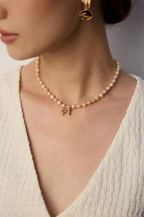 Collier de perles Sakura