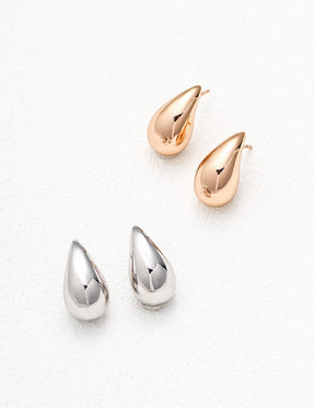 Chunky Dome Stud Earrings
