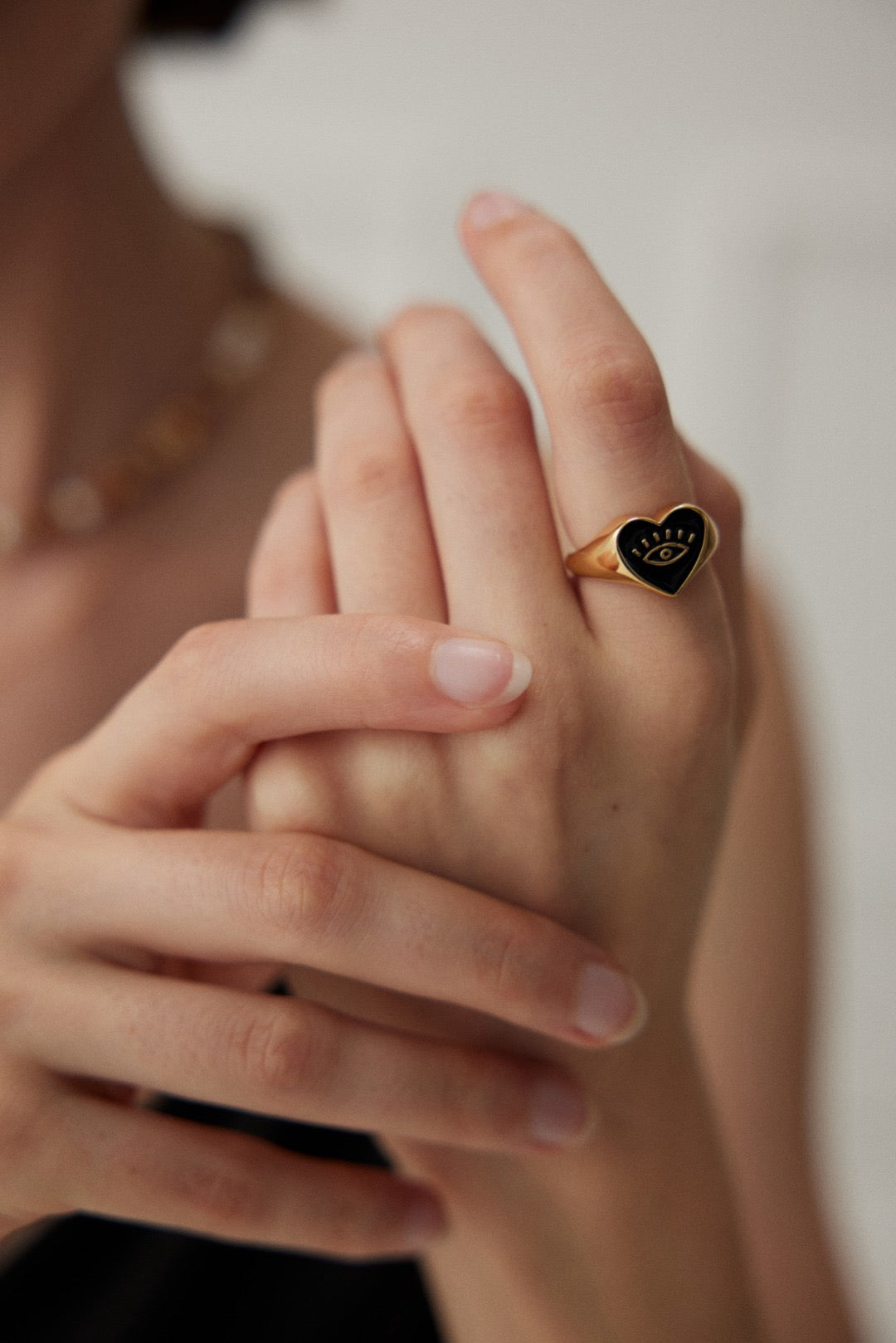 Enamel Open Ring