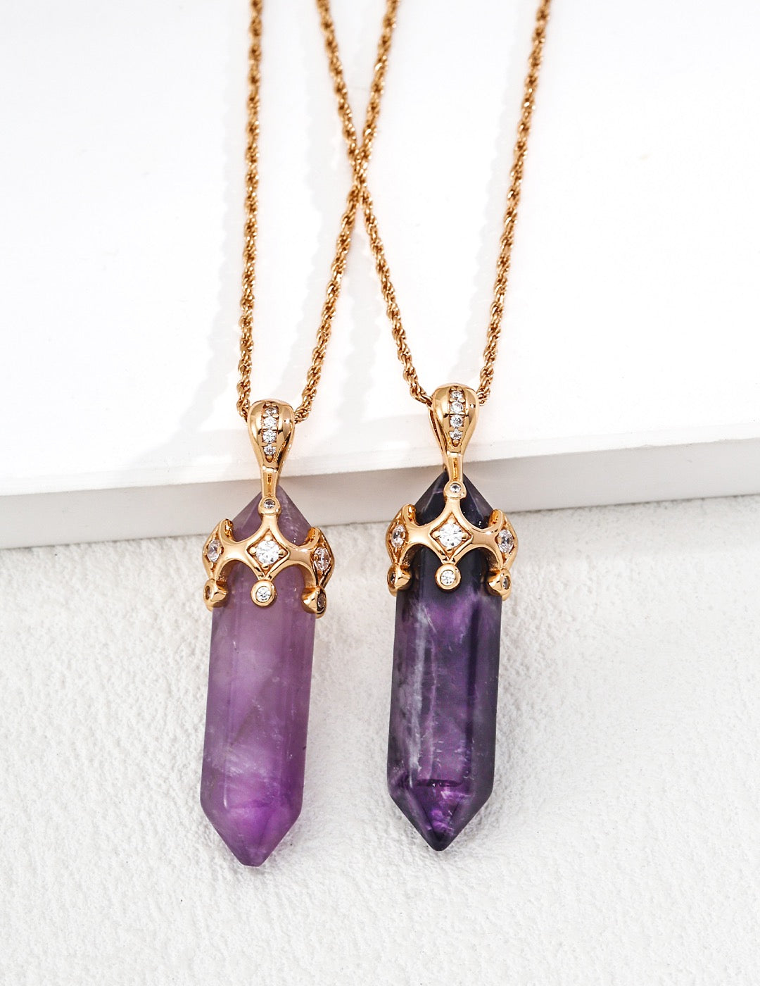 Amethyst Pendant Necklaces for women 