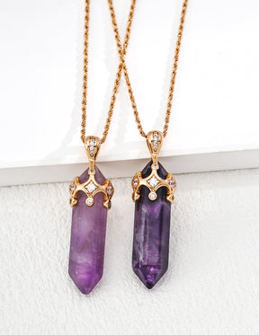 Amethyst Pendant Necklaces for women 