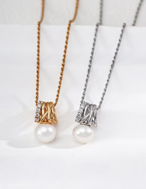 Twisted Pearl Elegance Jewelry Set - Luxe Rope Collection