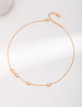 Rosette Necklace Set