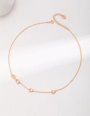 Rosette Necklace Set